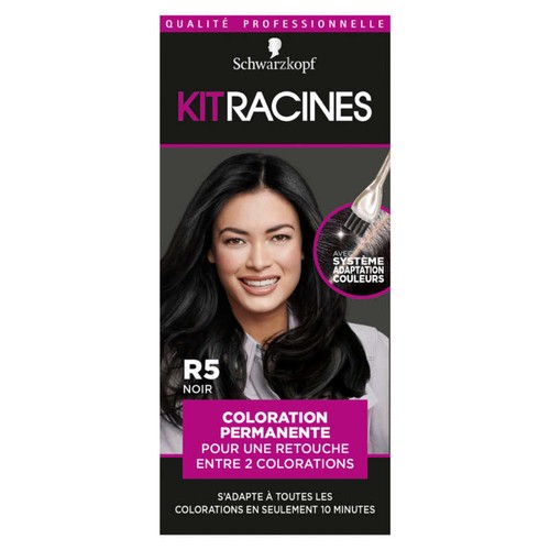 Schwarzkopf Kit Racines Coloration Permanente Noir R5