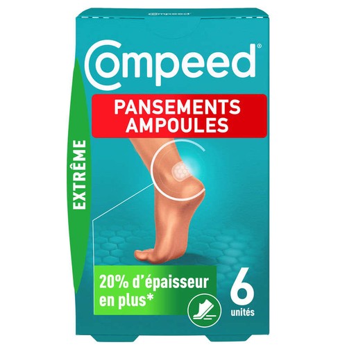 Compeed Pansement Ampoules Extrême x6
