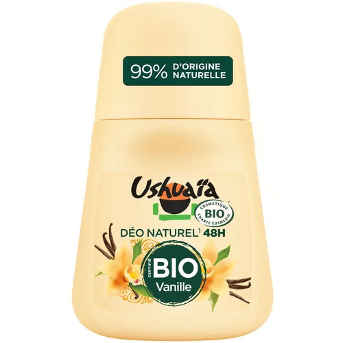 Ushuaïa Déodorant Naturel 48h Vanille 50ml