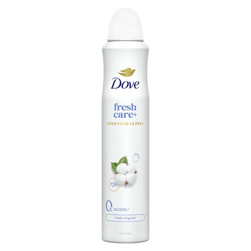 Dove Déodorant Zero % d'Alcool Original 200ml