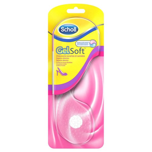 Scholl Semelles Gel Soft Chaussures Ouvertes Et Sandales 35-40,5 2 X