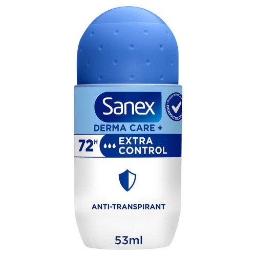 Sanex Derma Care+ 72h Bille Déodorant Extra Control 53ml