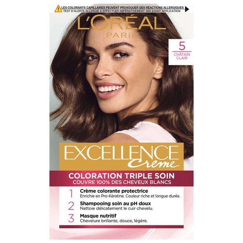 Excellence Crème Coloration 5 Châtain clair