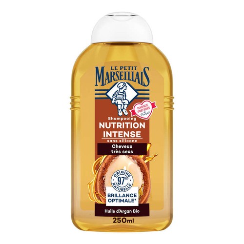 Le Petit Marseillais Shampooing Calendula et huile d'argan Bio 250ml
