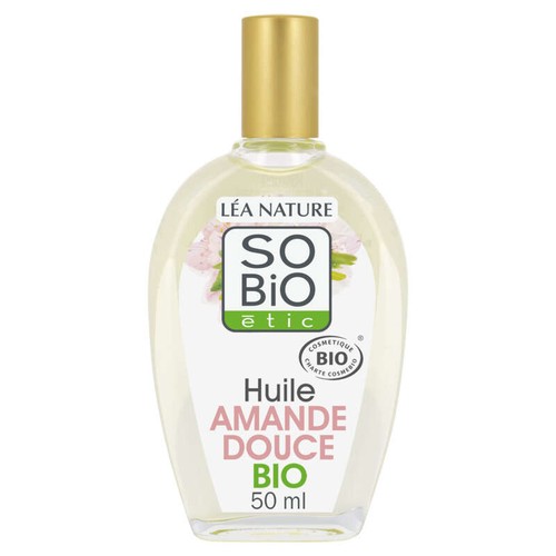 SO'BIO Étic Huile végétale amande douce Bio 50ml