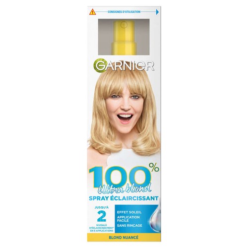 100% Ultra Blond Spray Eclaircissant Cristal Soleil