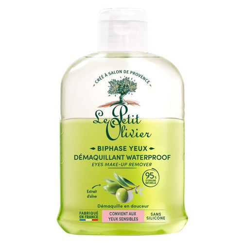 Biphase Yeux - Démaquillant Waterproof - Extrait d'Olive - 125ml