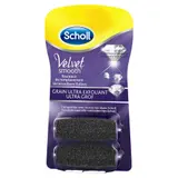 Scholl Rouleaux De Remplacement Velvet Smooth Grain Ultra Exfoliant x2