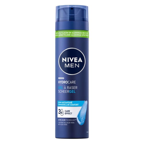 Nivea Men Protect & Care Gel à Raser Soin Aleo Vera 200ml