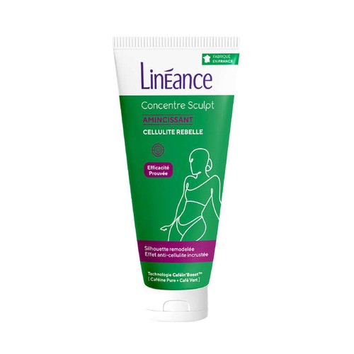 Lineance Crème Emulsion Fondante, Effaceur Cellulite Incrustée, 180ml
