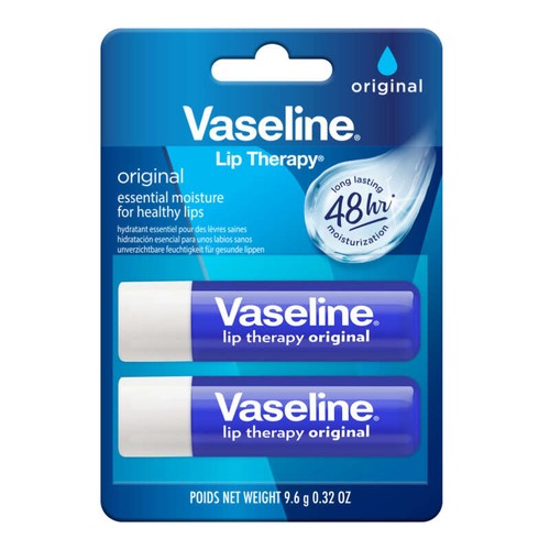 Vaseline Duo Stick à lèvres Original 2x4,8g