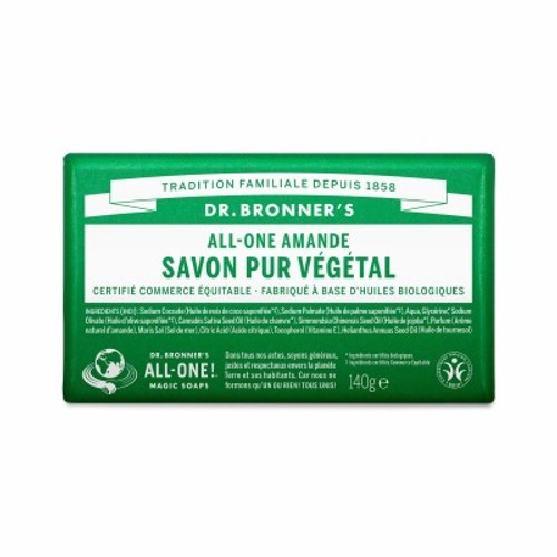Dr Bronner's Pain Amande 140g