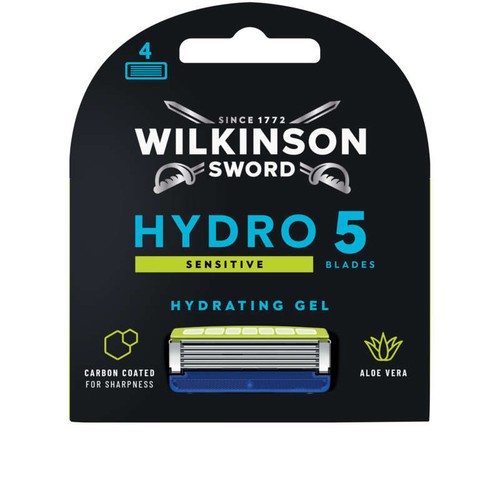 Wilkinson Lames De Rasoir Hydro 5 Skin Protect Sensitive X4