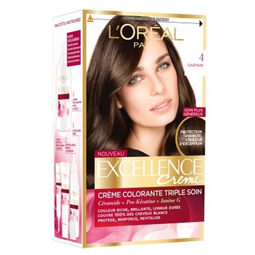 L'Oréal Paris Excellence Crème Coloration 4 Châtain