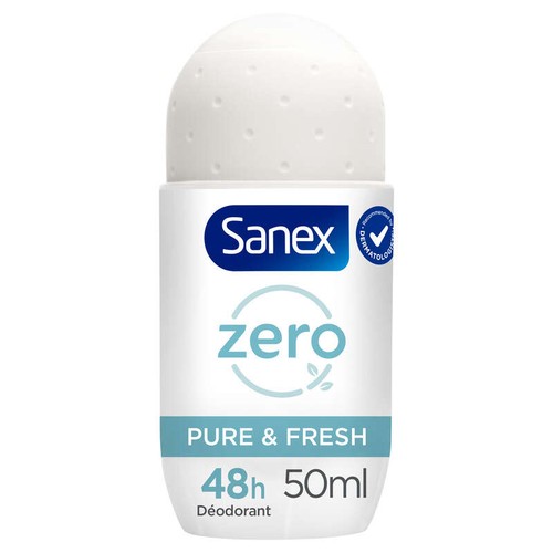 Sanex Déodorant zero pure & fresh bille 50ml