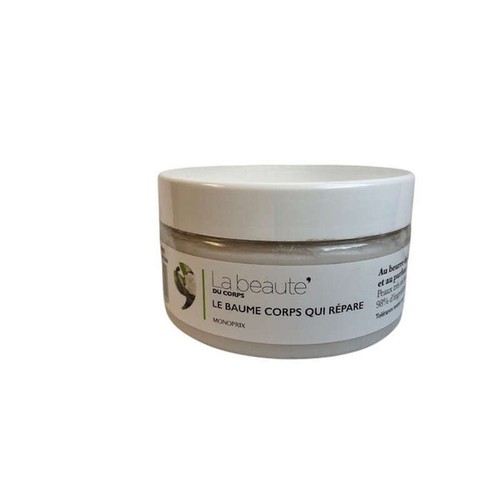 Monoprix La Beauté du Corps Baume Réparateur Vanille Karité 200ml