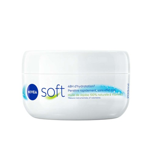 Nivea Crème de soin hydratante, huile de jojoba et vitamine E 200ml