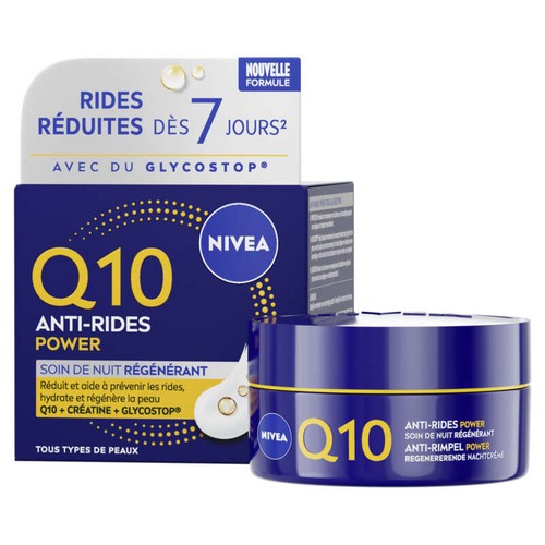 Nivea Crème Q10 visage nuit anti-rides raffermissant 50ml