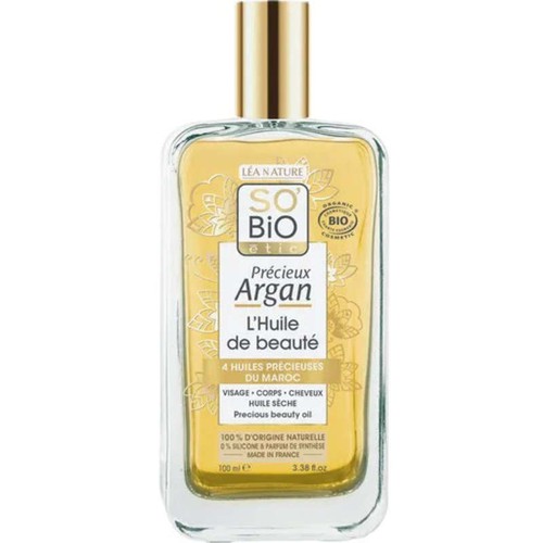 SO'BIO Étic L'Huile de Beauté Précieux Argan 100ml
