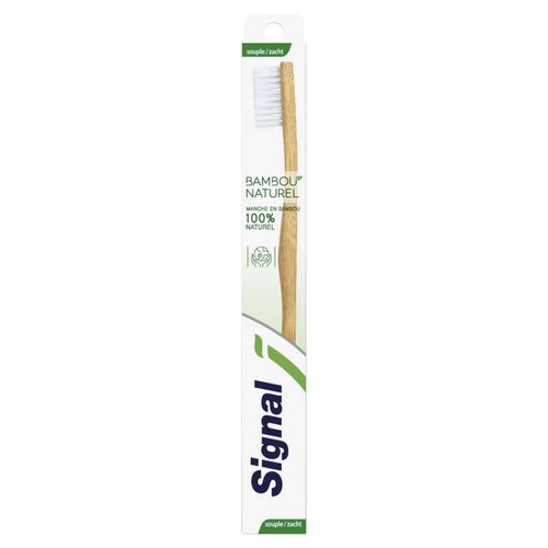 Signal Brosse À Dents Souple Bambou