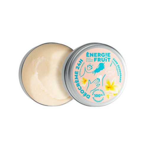 Énergie Fruit 48h Déocrème Bio parfum monoï