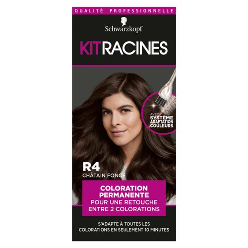 Schwarzkopf Kit Racines, nuances de châtain foncé 22ml