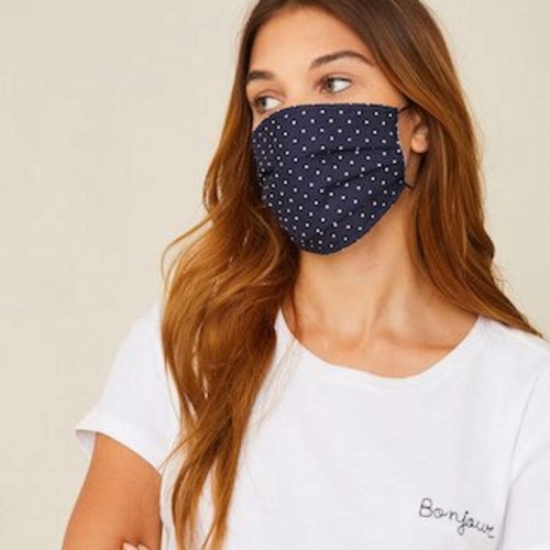 Cat 1 - Lot de 2 Masques en Tissu Lavables Adultes