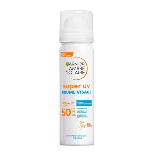 Garnier Ambre Solaire Super UV Brume Visage SPF50+ 75ml