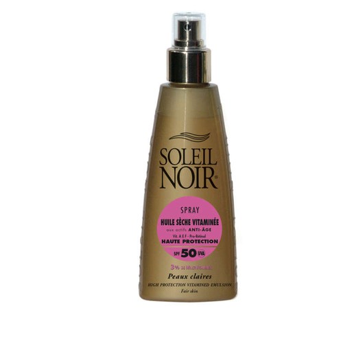 [Para] Soleil Noir Spray Huile Sèche Vitaminée Anti-Age Haute Protection SPF50 50ml