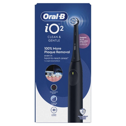 Oral-B iO2 Brosse À Dents Électrique Noire