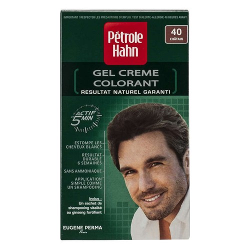Pétrole Hahn Coloration Crème Châtain N°40 85ml
