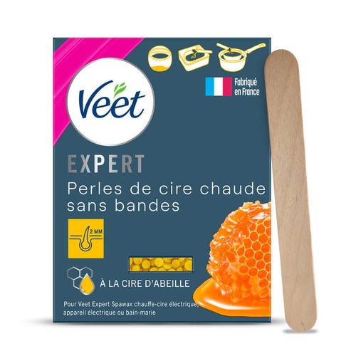 Veet Expert Perles de Cire Chaude A la Cire d'abeille 230g