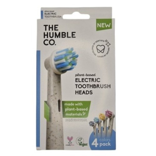 The Humble Co Têtes Electriques Végétal pour Brosse à dents x4