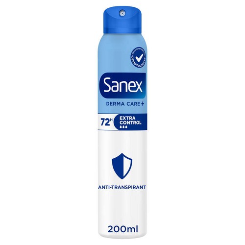 Sanex Derma Care+ Extra Control Anti-transpirant 72 h Spray 200ml