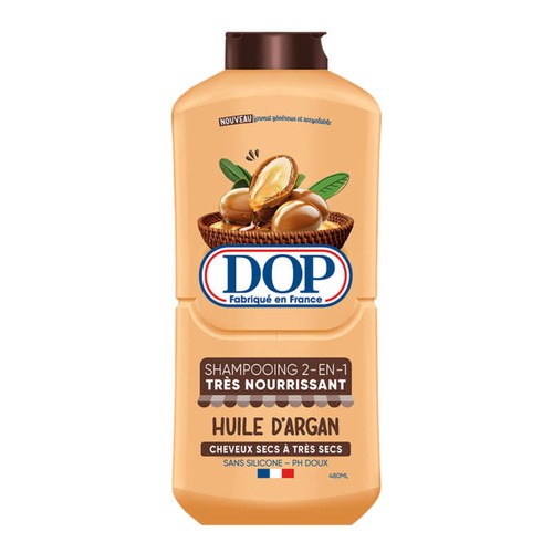 DOP Shampooing 2en1 Très Nourissant Huile Argan 480ml