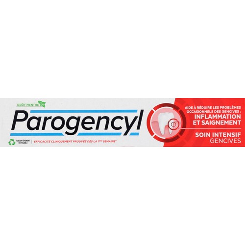 Parogencyl Dentifrice Soin Intensif Gencives 75ml