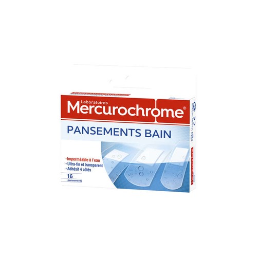 Mercurochrome Pansements Bain x16