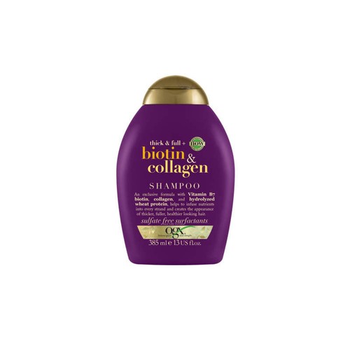 OGX Shampooing Épaisseur & Volume, Biotine & Collagène 385ml