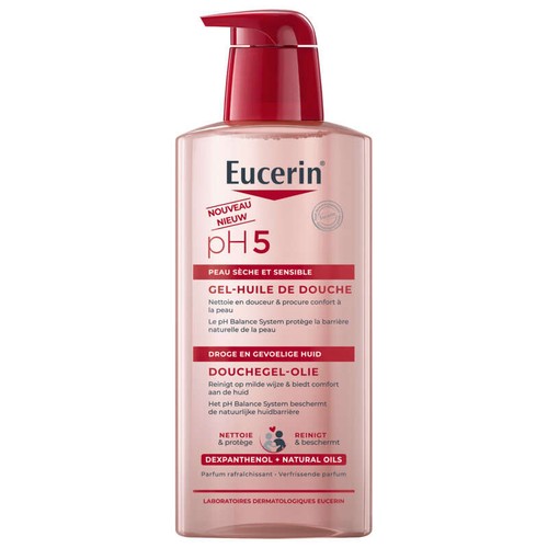 [Para] Eucerin pH5 Gel-Huile de Douche 400ml
