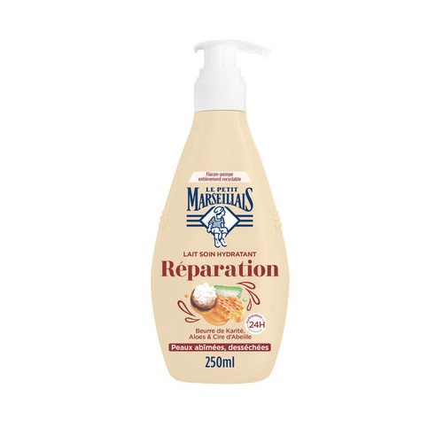 Le Petit Marseillais Lait Soin Cire d'Abeille 250ml