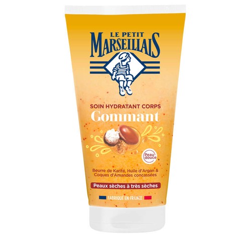 Le Petit Marseillais Soin hydratant gommant au karité, sucre et argan 25cl