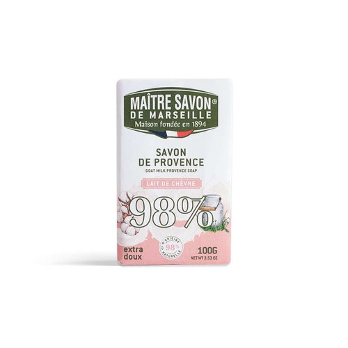 Maître savon de Marseille Savon de Provence extra doux lait de chèvre 100g