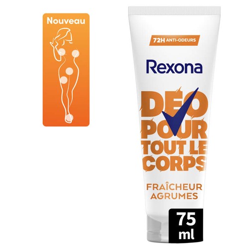 [Para] Rexona Déodorant pour Tout le Corps Crème 72h Fraîcheur Agrumes 75ml