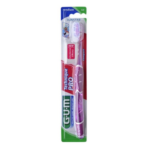 Gum Brosse à dents technique pro medium 528
