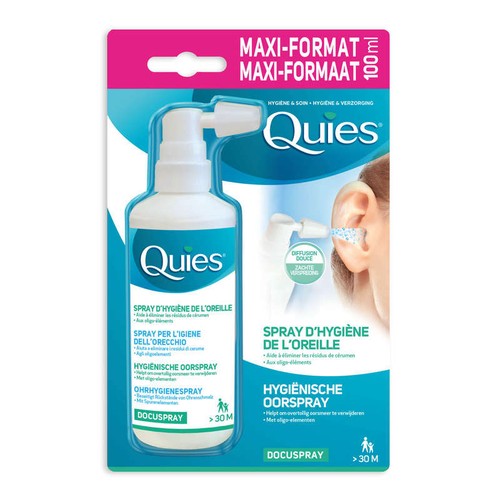 Quies Spray Hygiène De L'Oreille 100ml