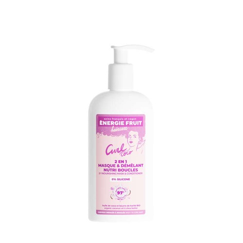 Énergie Fruit 2En1 Masque + Après-Shampooing Coco Et Beurre De Karité Bio 300ml