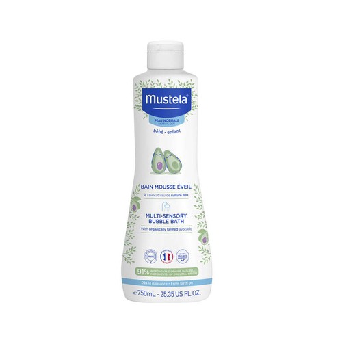 [Para] Mustela Bain mousse éveil à l'avocat Bio 750ml