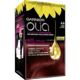 Garnier Olia Coloration Permanente Sans Ammoniaque 4.6 Rouge Cerise Profond