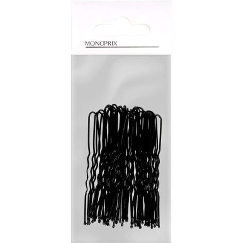 Monoprix Accessoiress 40 Epingles Chignon Couleur Noires