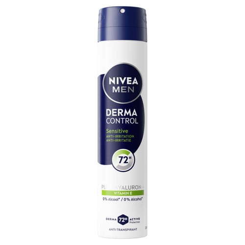 Nivea Derma control sensitive  Déodorant spray anti-transpirant 72h 200ml